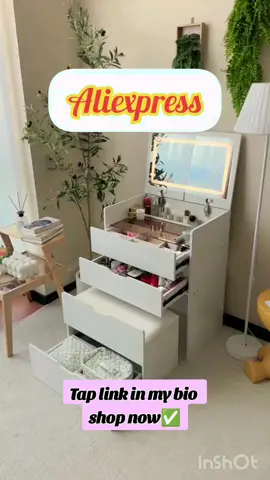New modern dressing bedside table😊😍  oh yes! that's it🥰 if you want it, Tap link in my bio to shop now and use free shipping👩‍💻💯💯💯💯💯💯💯💯💯💯💯💯💯💯✨️✨️✨️✨️✨️✨️✨️✨️✨️✨️✨️✨️✨️✨️ #aliexpresshome #aliexpressfinds #Home #bedroom #bedroomdesign #bedside #dressingroom #mirror #Home #modern 