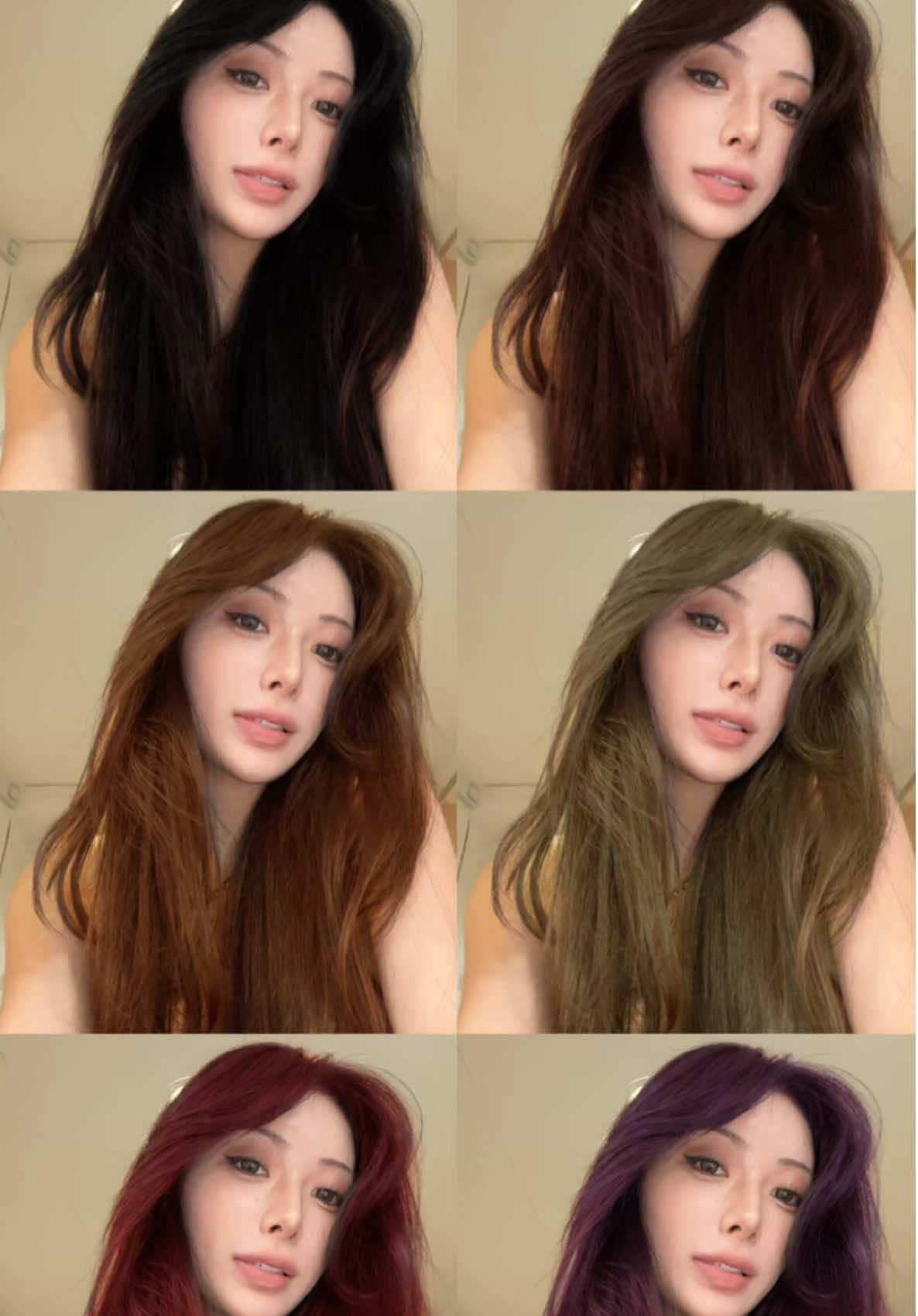 choose your favorite version of me🖤#fyp 