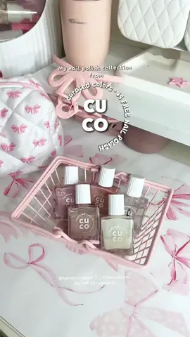 My nail polish collection from Curated Colors!💅💗✨ #curatedcolors #cuconailpolish #nailpolish #naildesignideas #nailart #fyp 