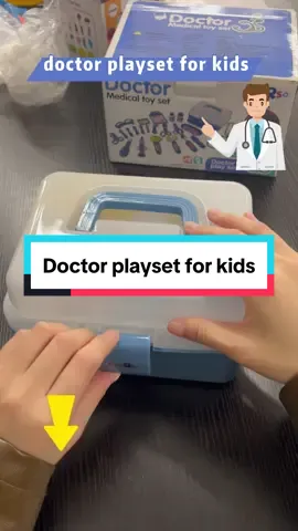 Imagination encouraged in medically inclusive toys!!##doctortoys##doctorplayset##toys##toysforkids##giftideas##tiktokshop##doctor##medicaltrolley
