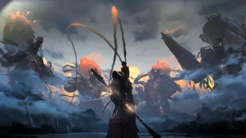 Wallpaper Back Myth Wukong 4k cho pc  #wallpaper