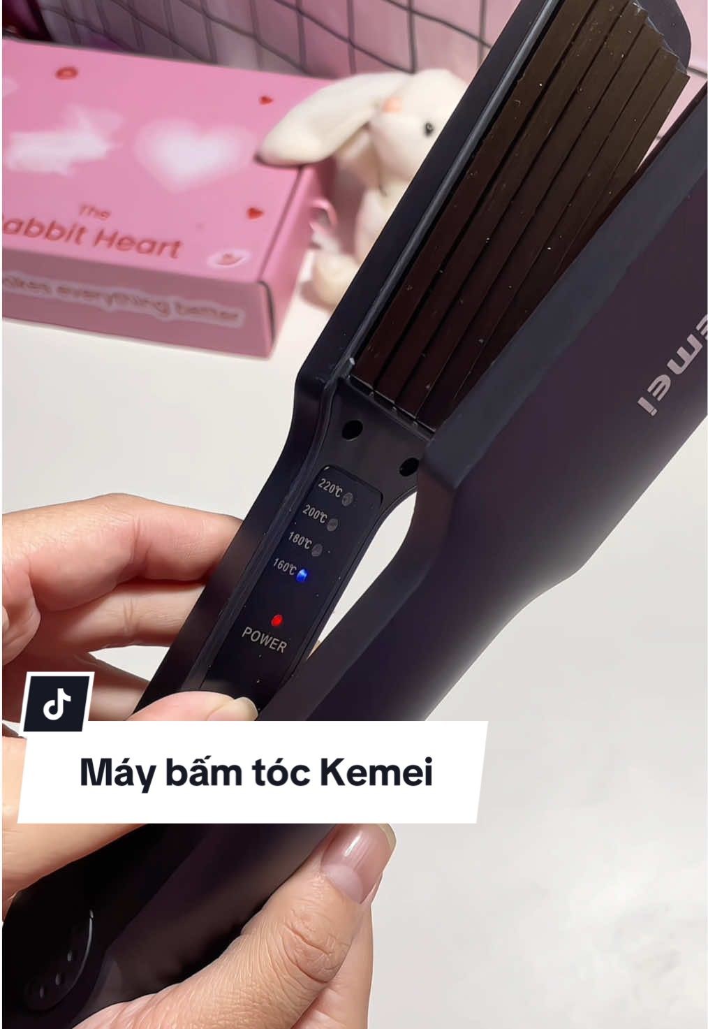 Máy bấm tóc kemei xịn mê✨#xh #maylmtoc #lamtoc #bamtoc #tmai153 