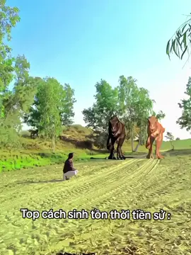 Top 1 cách sinh tồn thời tiền sử |#pov #joke #funny 