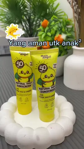 Sunscreen By Mom Angel, SPF 50 PA++++ #sunscreen #sunscreenanak  #sunscreenbayi #skincare #skincareanak #Momangel #sunscreenspf50  #sunscreenviral #sunscreenreview #sunscreenanakmurah #racuntiktok #tiktokshop #viralditiktok #fyp 