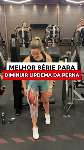 Melhor série pra você diminuir LIPEDEMA na perna ✅ se você tem lipedema, é mais difícil de fato o processo da queima de gordura por ser uma doença crônica, causando um acúmulo de gordura e muitas vezes, causando desconforto mas é possível sim, diminuir o processo inflamatório, diminuindo gordura destas regiões. Portanto, não é através de treinos padrões de academia que farão você de fato ter as pernas mais finas e com menos gordura Isso porque, nesse tipo de treino, não leva a estímulo necessário para o teu músculo produzir IRISINA, ou seja, hormônio principal para reduzir informação em queimar gordura do corpo uma das formas de levar maior intensidade pro músculo sem abusar da carga, é aplicar combinações de exercícios e até mesmo métodos onde fará teu músculo ser enganado, produzindo mais desse hormônio Se você deseja diminuir coxa grossa de lipedema, me siga e para saber, clica no link do perfil