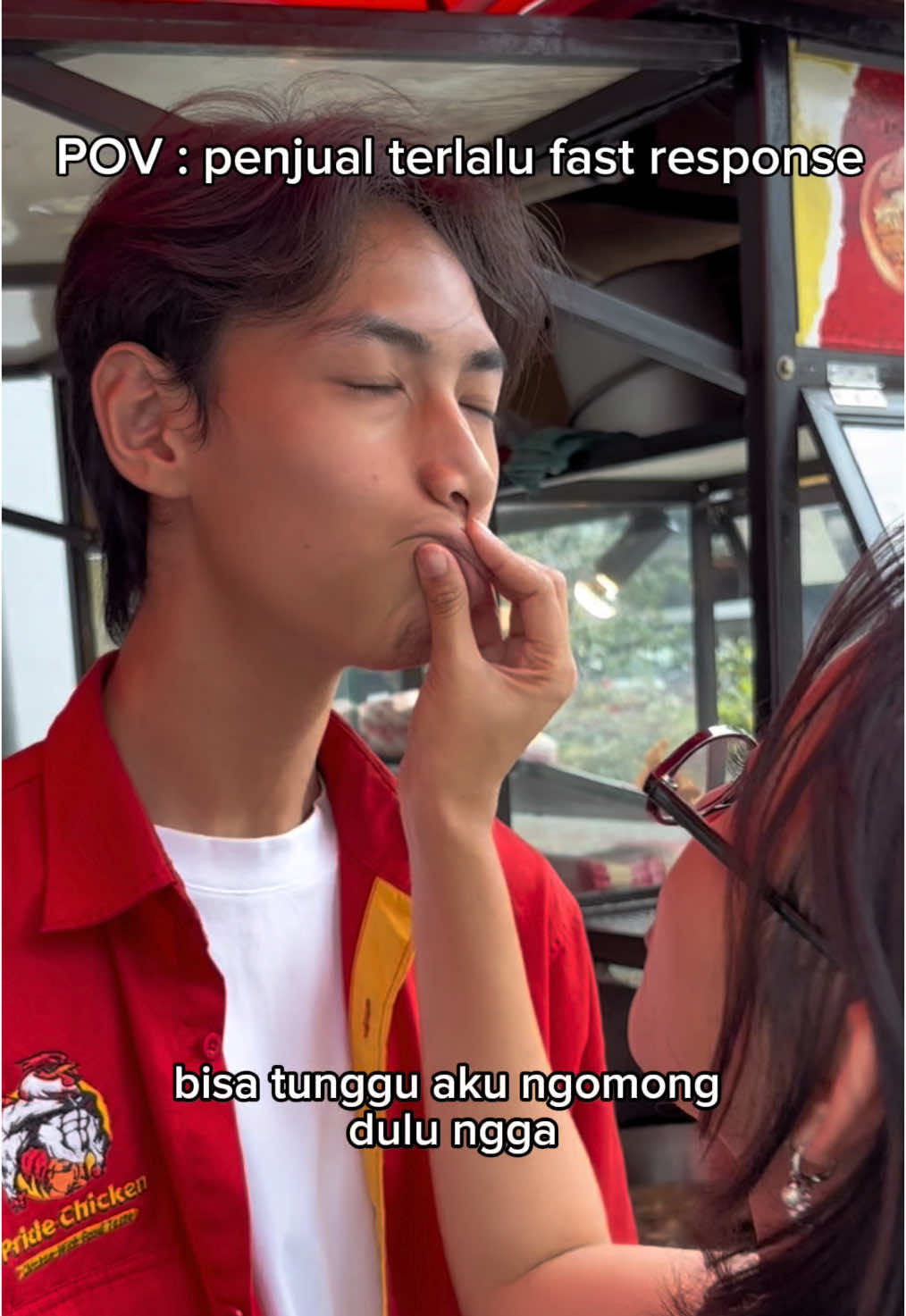 beginilah kalau umur 23 tapi pengalaman kerja 25 #PrideChicken #PrikChicken