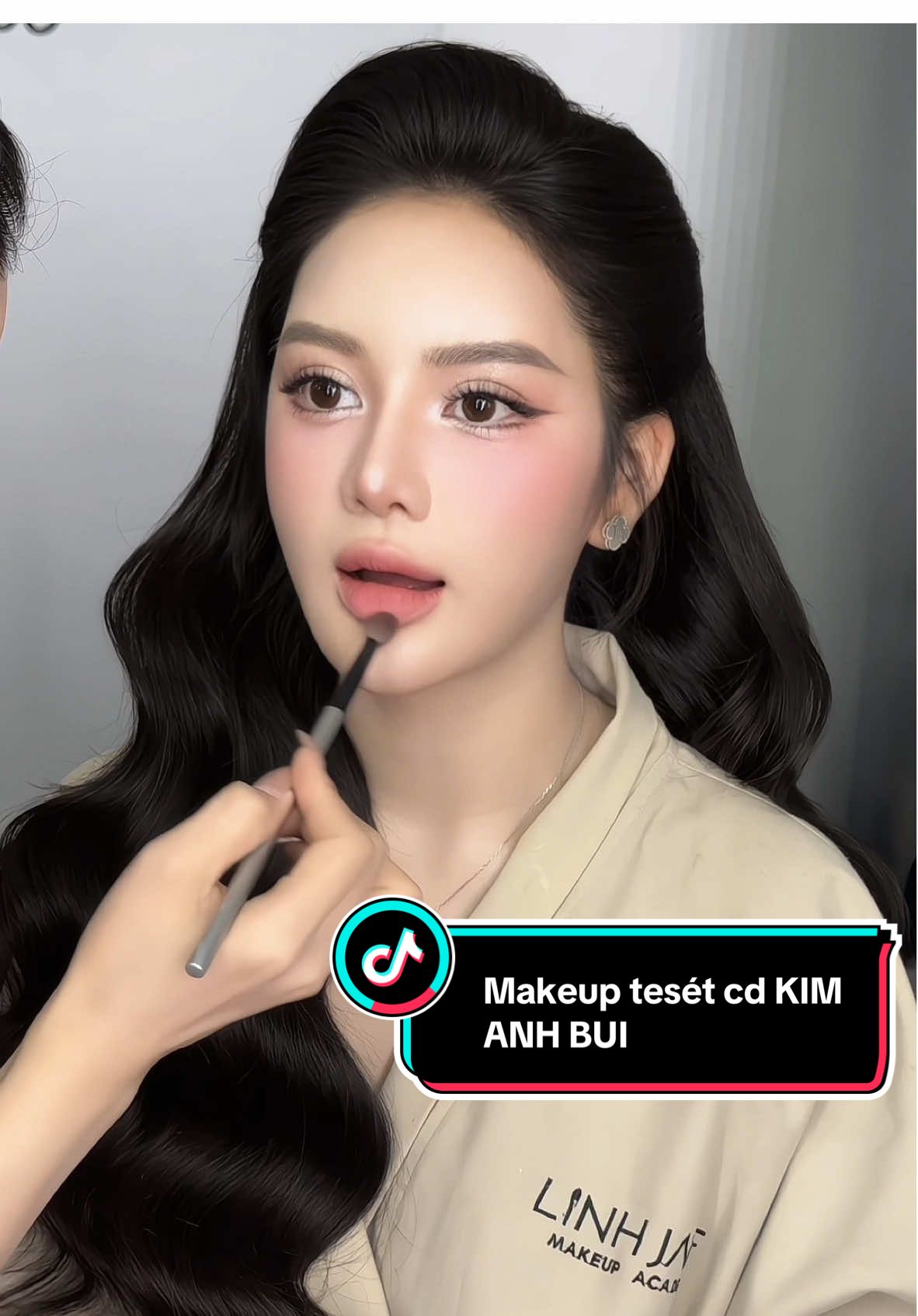 1 trong những Layout makeup test ngày cưới cô dâu @Kimanhbuihihi #linhjace #hocmakeup #linhjacemakeupacademy #23dongcac #hanoi #LearnOnTikTok #xuhuong 