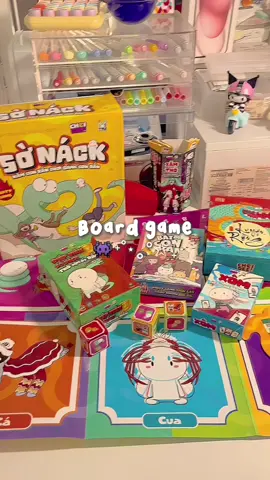 Tết nào cũng đỏ đen=)))#unbox #unboxwithme #unboxingvideo #seii🤍 #boardgame #choideevietnam #sờnáck 