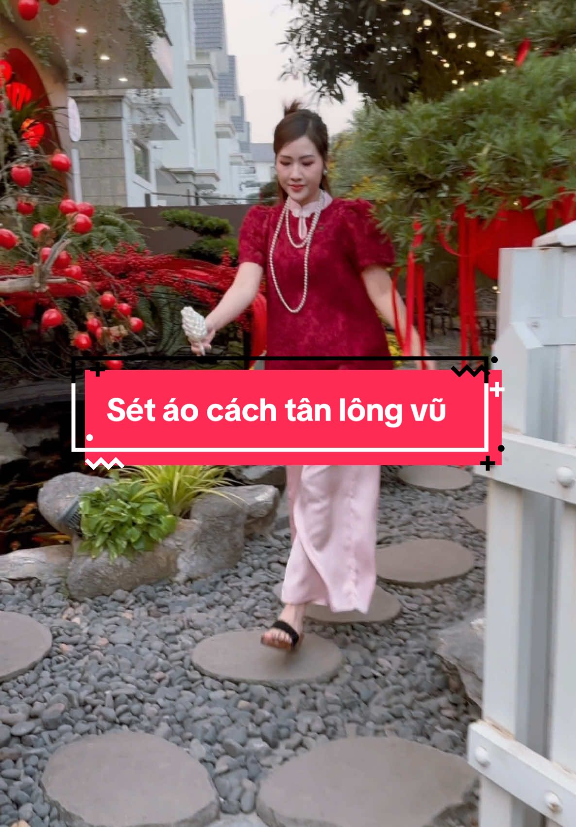 Sét áo dài cách Tân chỉ 1xx mà xinh quá các bà ơi #aocachtan #thoitrangtet #aodaitet #aodaicachtan #setdophapphuc #anhlonglanh #anhlonglanhreview 