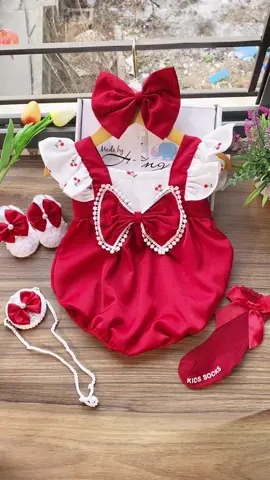 Body cánh tiên đỏ#madebyhang #xuhuong #fyp #ren #red 