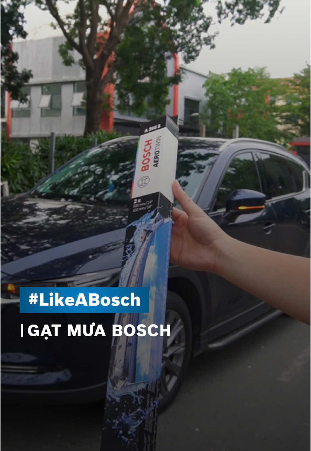 Gạt mưa Bosch #boschvietnam #sangtaovicuocsong 