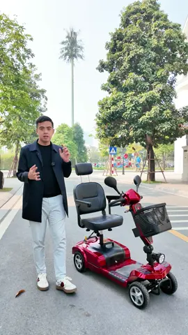 Xe điện 4 bánh cho người già, người khuyết tật !!! #xedienmanhphat 