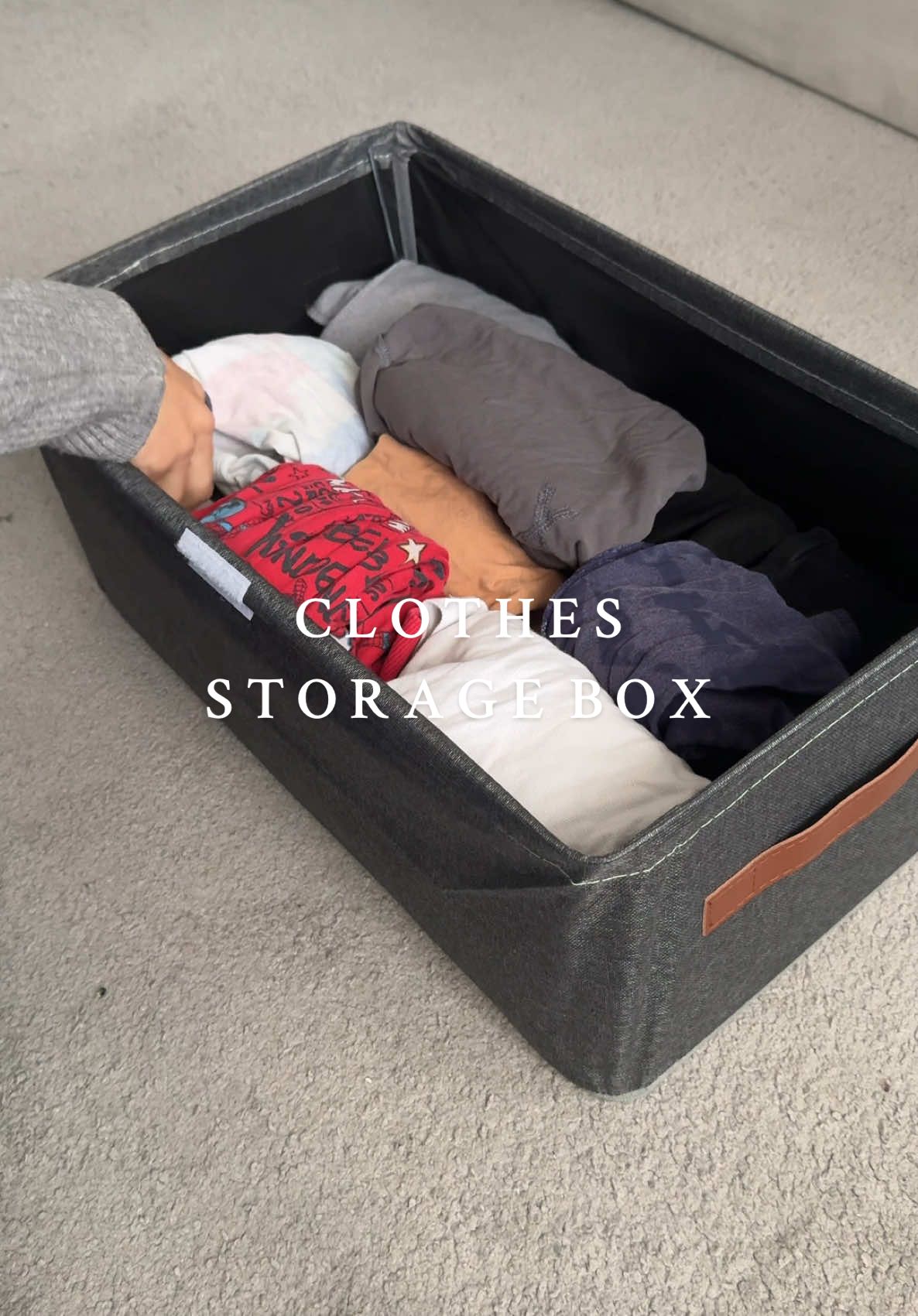 Organising with these storage boxes that have transparent covers so you can see everything inside🫶🏼 Using these to store clothes inside my ottoman bed, they fit perfectly! #storageideas #storage #homeorganization #roomorganization #organising #tiktokmademebuyit #spotlightfinds #homefinds #fypviralシ 