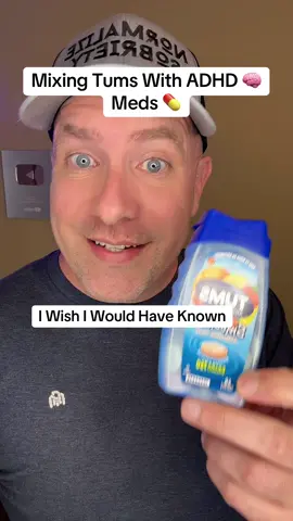 When you take tums with your adhd meds and what happens. Make sure to always talk to your doctor but it can make a huge difference! #adhd #wishiwouldhaveknown #adhdlife #adhdtiktok #adhdcheck #adhdproblems #adhdawareness #adhdtips #tums #facts #EduTok #bamf #hope #Love #kindness 