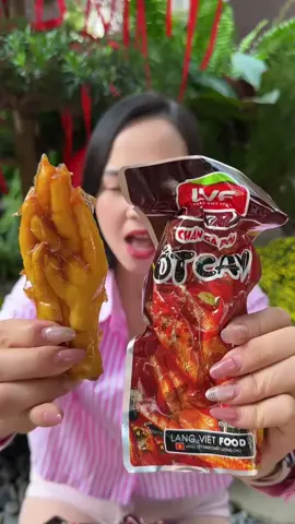 Chân gà ớt cay đôi to bự#changalangvietfood #changaxot 