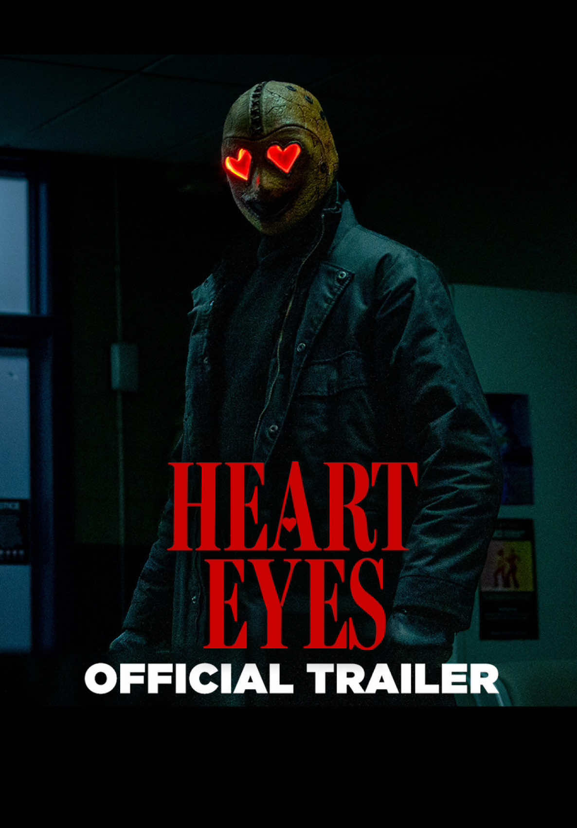 stay single - stay safe. 😍 🔪   From the producers of Scream, #HeartEyesMovie is exclusively in movie theatres February 7. @Heart Eyes 