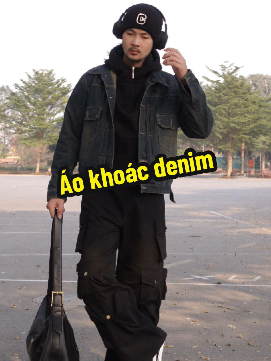 Áo khoác denim hay anh em hay gọi là áo bò đấy, nó vẫn chất #aokhoacjean #aokhoacbo #denimjacket #chuhung9011 #chúhùng 