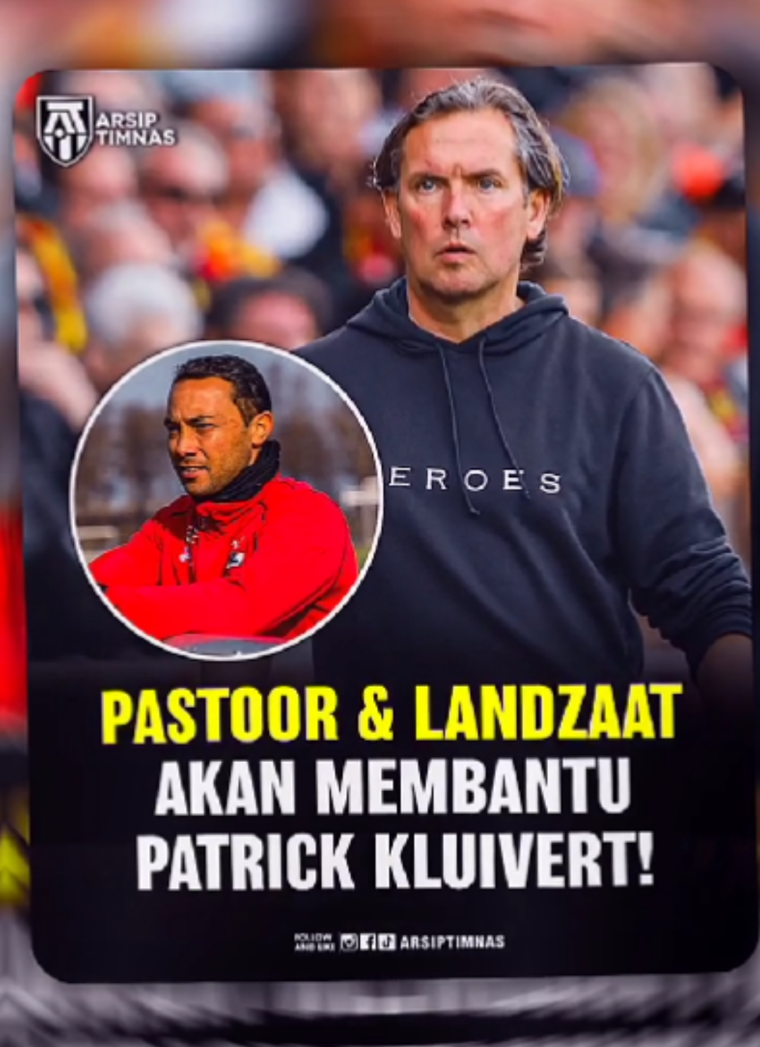 BREAKING UPDATE 🚨 Alex Pastoor pindah ke Indonesia untuk bekerja sebagai asisten pelatih nasional Patrick Kluivert. Mantan pelatih Kota Almere ini bergabung dengan staf teknis timnas. Selain Pastoor, Landzaat juga akan menambah keahliannya pada staf Kluivert. Mantan pemain sepak bola profesional berusia 48 tahun untuk AZ dan Feyenoord, antara lain, yang berasal dari negara Asia, sebelumnya adalah bagian dari staf teknis Pascal Jansen di Ferencváros Hongaria. Pasca kepergian Jansen ke New York City FC, Landzaat memilih tantangan baru di Indonesia. - Denny Landzaat tentu bukan nama asing bagi kita sebab doi juga merupakan keturunan Indonesia yang berasal dari Maluku 📰433nl #alexpastoor #dennylandzaat #timnasindonesia #kitagaruda #trending #fyp 