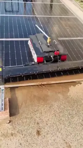 Zelv X1 solar cleaning robot can clean 0.8-1.2MW panels per day, which can both dry and water cleaning using remote control by worker. It can work on Max 20°inclination solar panels. Within 1100mm length brush and moving speed 20M/Minute, it’s greatly greatly improved the efficiency of solar panel cleaning job than use the manual solar cleaning brushes.  X1 Solar Cleaning Robot SPECS: 1.Working mode ：remote control operation  2.Power voltage ：24V , charging 220V 3.Power supply mode：Lithium battery  4.Motor power ：120W 5.Lithium battery ：33.6V/20AH unit weight 3.7kg 6.Working speed ：400 - 500 rpm 7.Operation mode ：motor dives the crawler to move 8.Cleaning brush ：PVC / single roller  9.Roller brush length：1100 mm 10.Brush roller diameter ：130mm  11.Working temperature range ：minus 30 - 60 ℃ 12.Travel Speed：30-50M/ Minute 13.Working Angle：Max. 20° 14.Idling  speed ：500 - 600 rpm  15.Battery life ：3 -4 h  16.Daily working efficiency ：0.8-1.2MWP,centralized power station  17.Overall dimensions ：1200 * 780*190 mm  18.Device weight ：37kg including one battery #solarCleanRobot #solarpanelcleaningrobot #pvcleaningrobot #solarrobot #photovoltaicrobot #solarcleaning #pvcleaning #solar #solarpanels #solarpower  #solarenergy #renewableenergy  #photovoltaic #CleanRobot   #solarenergy #rooftopsolarpower #farmsolar #floatingsolar #groundmountsolar  #solarFarm #solarenergy #solarpower #solarinstall #solarinstallation #solarpanelinstallation #solarproduct #pvmould #photovoltaic #greenenergy #solarenergy #solarpower #solarpanels #renewableenergy #gosolar #solar #solarpanel #cleanenergy #solarpv #solarpowered #solarinstallation #greenenergy #photovoltaic #renewables #sustainableenergy #solarsystem #energiasolar #solarenergysystem  #fotovoltaica #renewable #rooftopsolar  #solarhomestead #industrialsolar #solarsolutions 