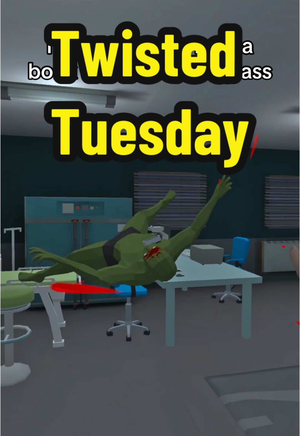 Welcome to Twisted Tuesdays…#frenzyvr #vr #oculus #quest2 #vrgaming #gaming #virtualreality #gametok #vrtok #fypage #dev #quest #fyp #vrgame #4u #vrfun #rage #vrfunny #quest3 #mod #modded 
