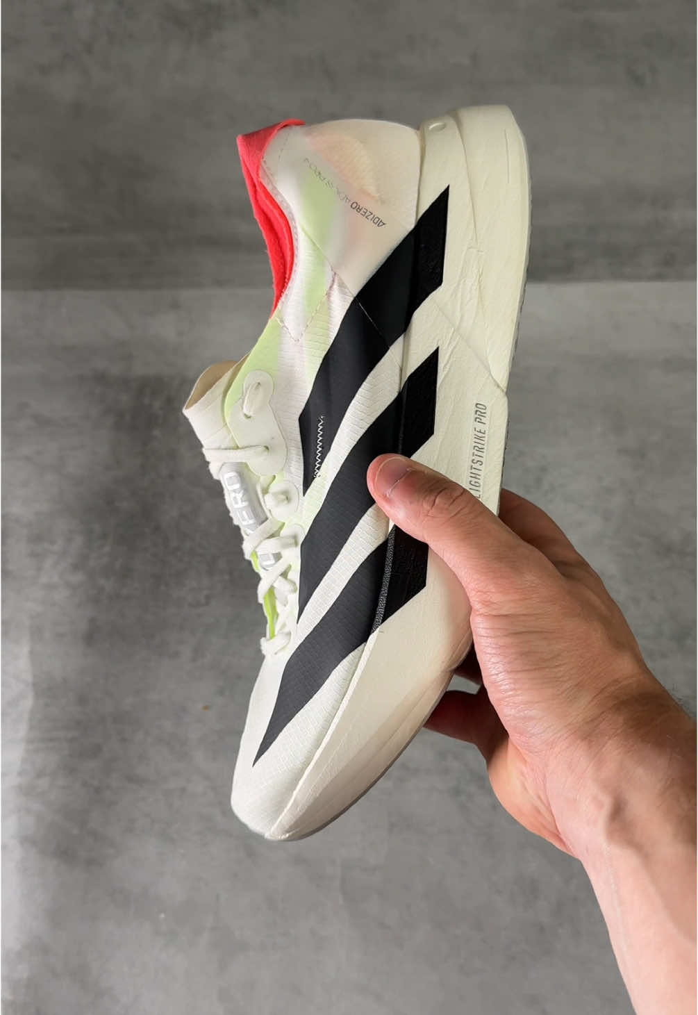 What are you choosing to lace up for your next marathon? 😏 Shop adidas Adios Pro 4 now at Pro:Direct Running 🔥