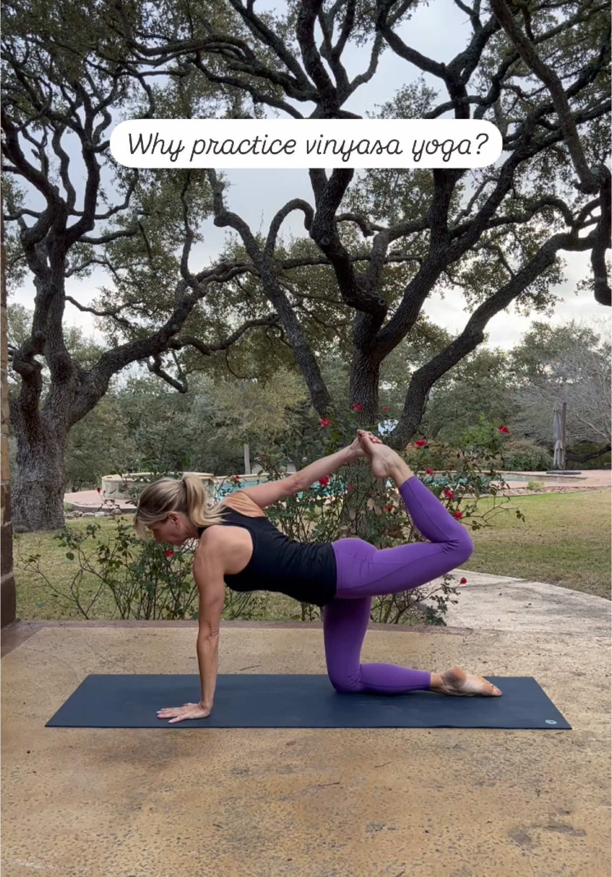 7 reasons to practice vinyasa yoga #yoga #benefits #fitatanyage #yoga413 #fyp