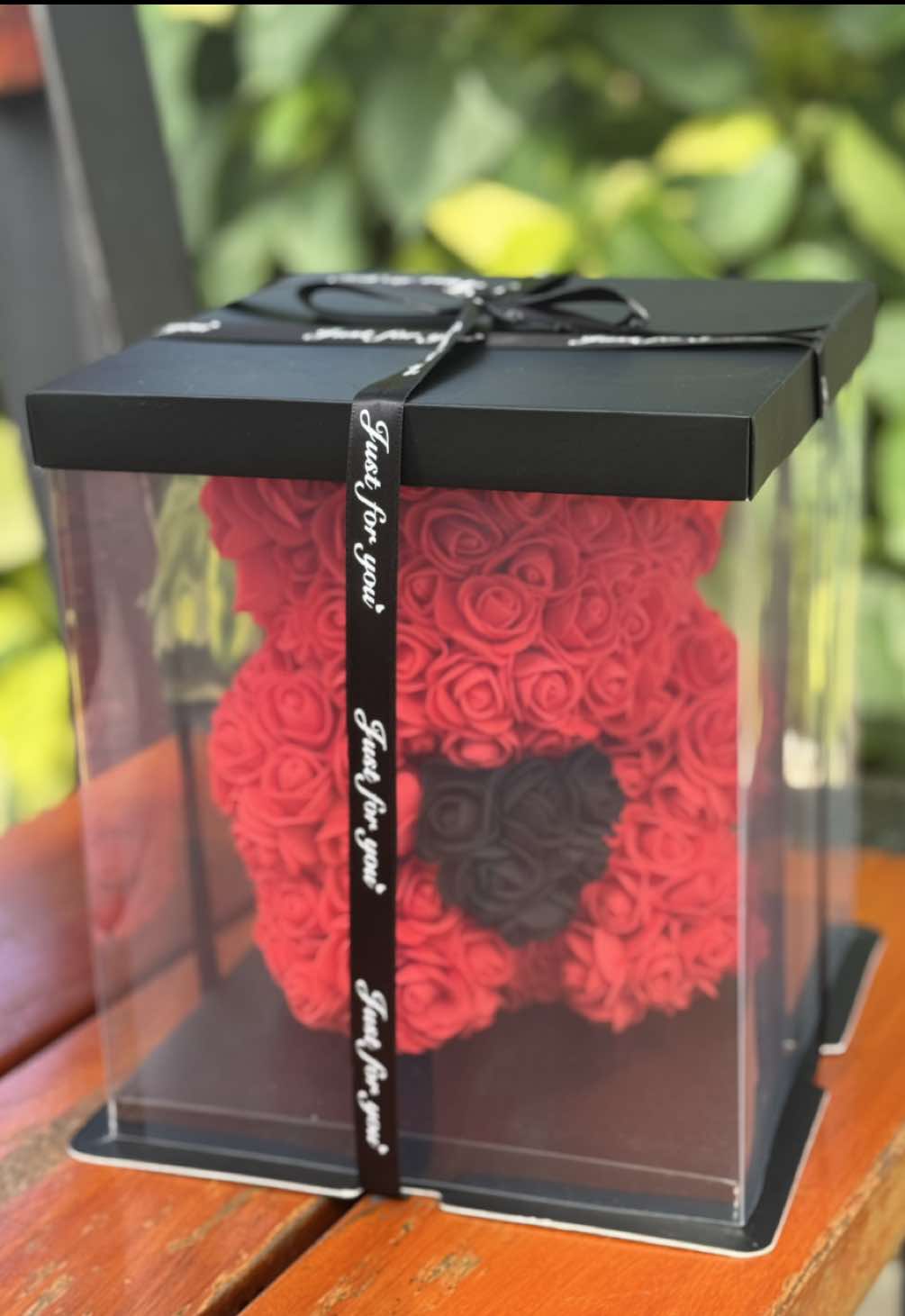 Nothing says ‘I love you’ like a teddy bear made of roses. Give the gift of timeless beauty this Valentine’s Day!🌹🧸✨ Available at your favorite store  #muneshwersguyanano1eventstore  📌Price-$3,000 each  #ValentineGifts #shopping #RoseBearLove #ValentineMagic #guyana 