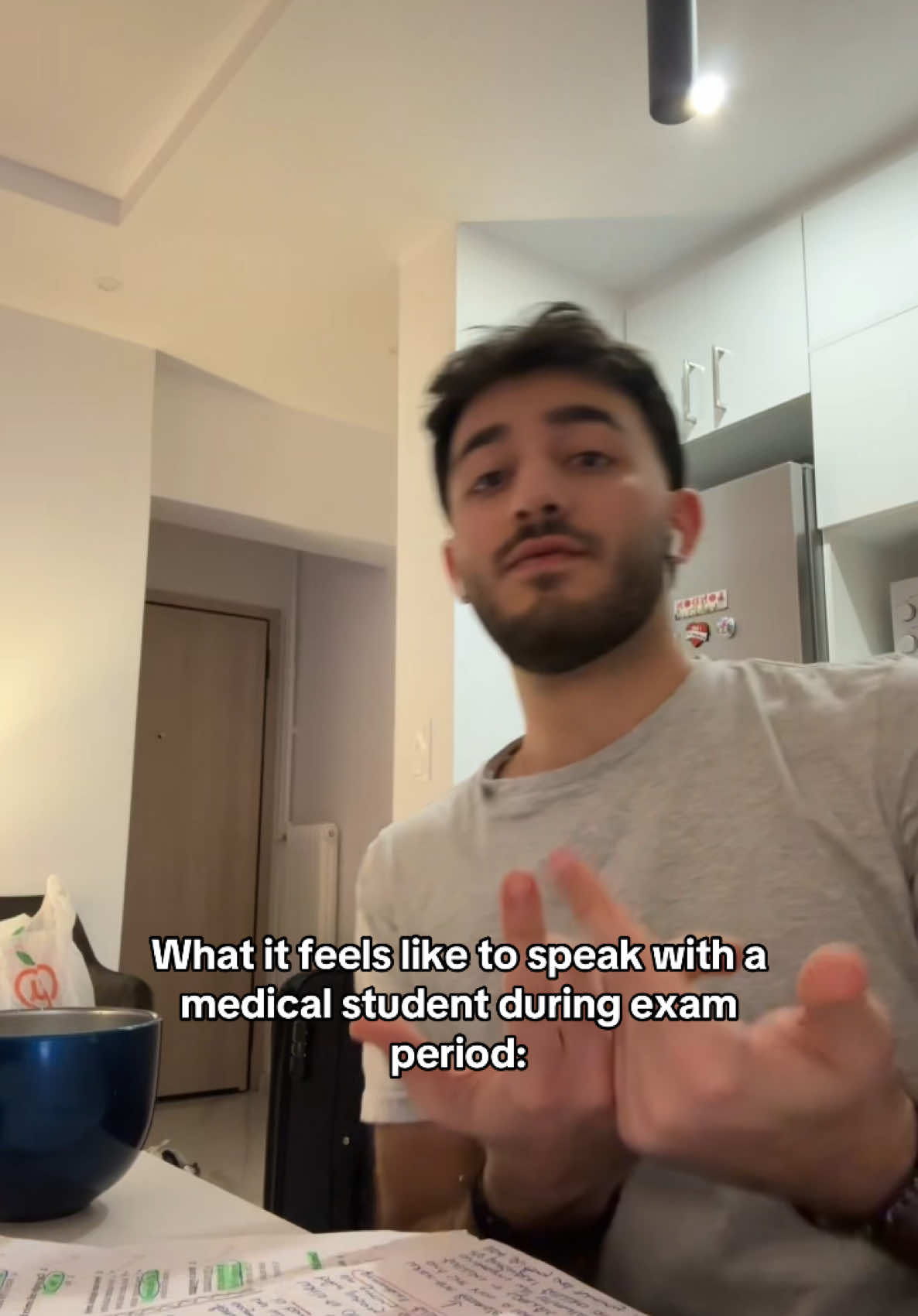 You are lucky if we even reply #medstudent #medschool #medicine 