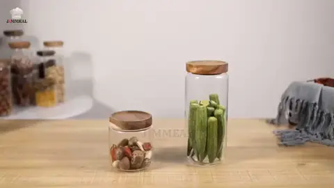 Lọ Thủy Tinh Nắp Gỗ Vặn, Hũ Thủy Tinh Nắp Gỗ Vặn JIMMEAL Đựng Gia Vị,Thực Phẩm, Đồ Khô 160ml~1600ml##lothuytinh##huthuytinhnapgo##huthuytinh##huthuytinhdunggiavi##hudunggiavi##lodunggiavi