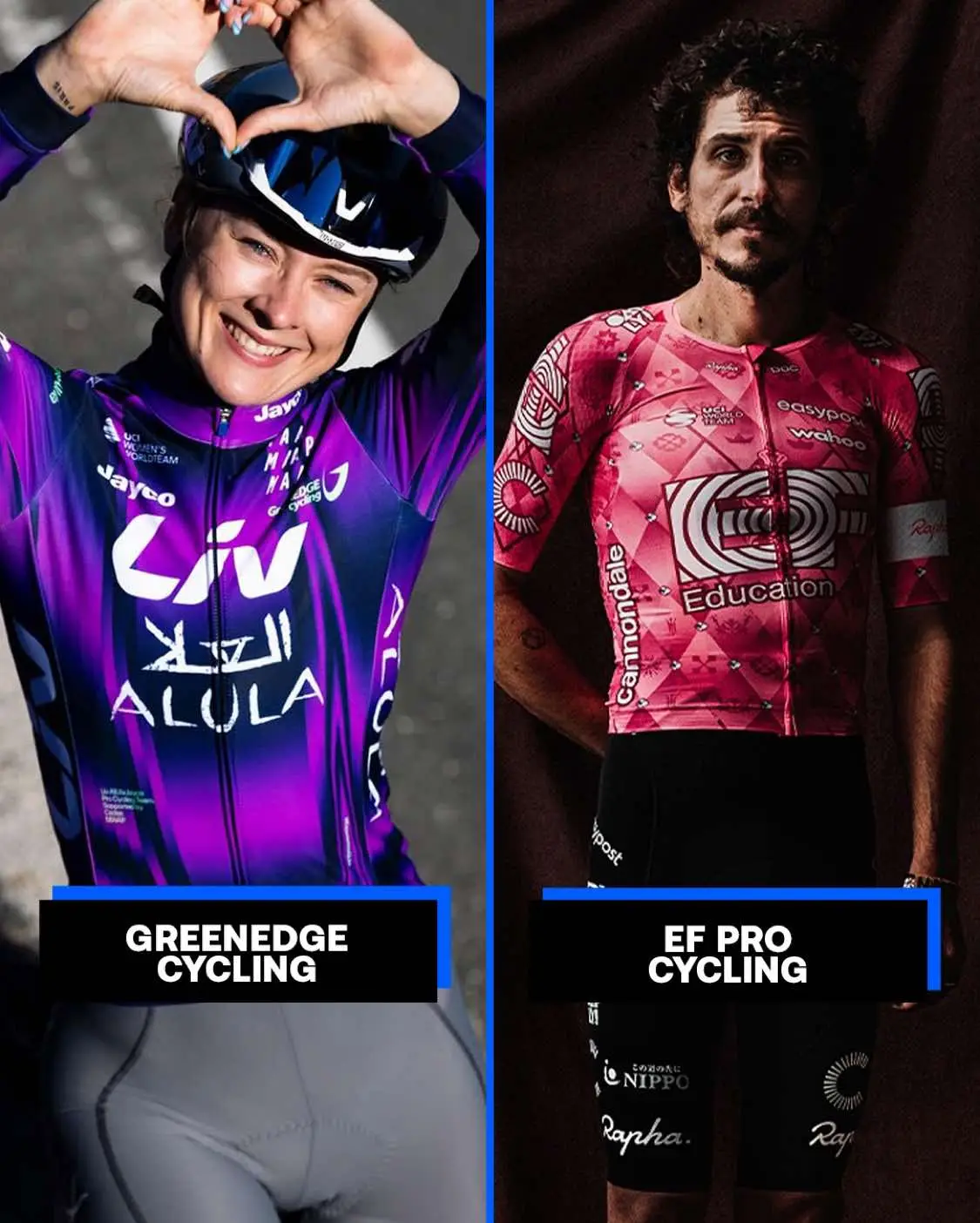 Tell us what is your favourite kit from the pro peloton 👇 #cycling #roadcycling