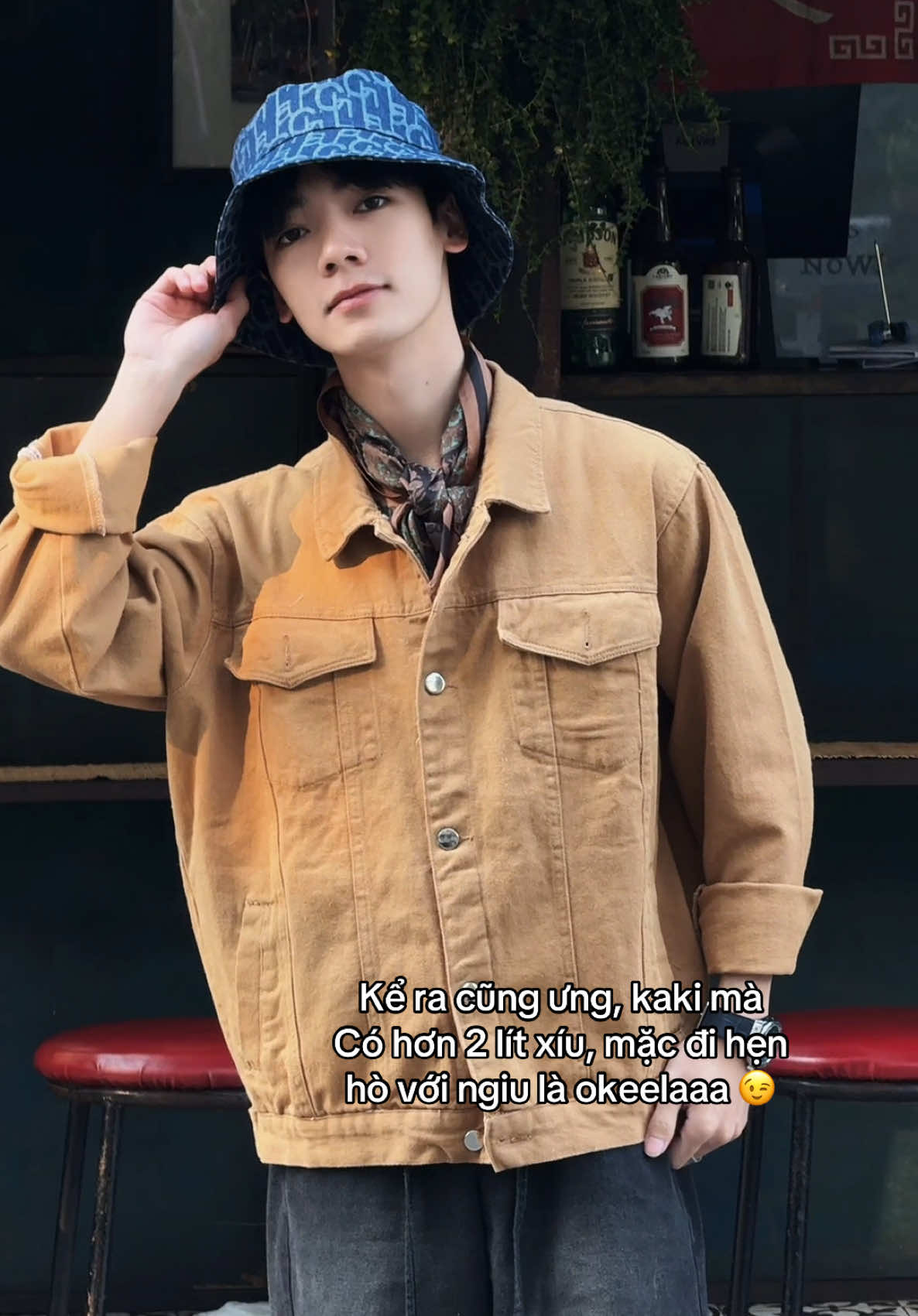 Đẹp điênn tròiiwii ơiii #kimquyenreview #xuhuong #fyp #kakijacket 