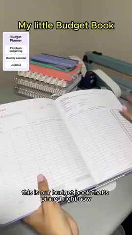 My little Budget Book ALMOST GONE #Budgeting #budgetplanner #plannertok #budgetingtips