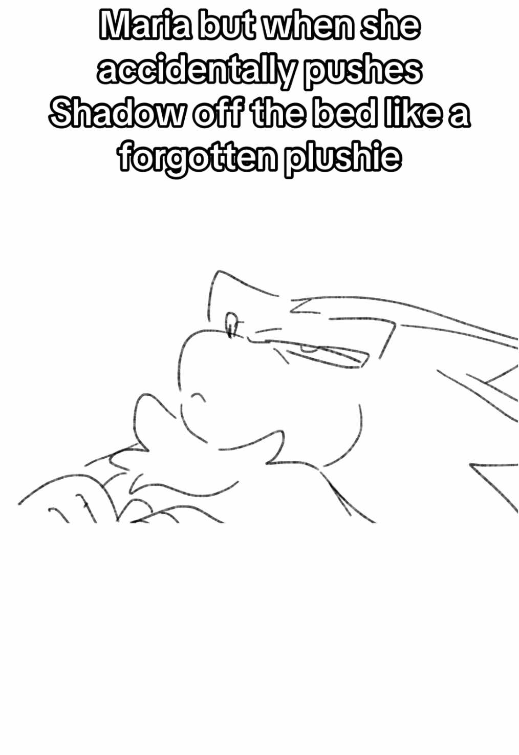 He’s just offended to be honest   #animatic #sonic #sonicthehedgehog #shadowthehedgehog #sonicmovie3 #mariarobotnik 
