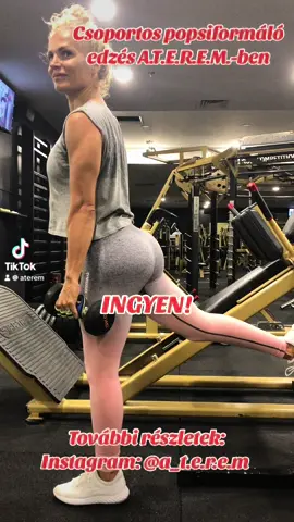 Csajok Figyelem❗ Indítsd az évet egy igazán jó hangulatú, de kemény popsiformáló edzéssel! 🍑 Ami a legjobb az egészben, hogy januárban teljesen INGYENES! Legyél Te 🫵🏻 az elsők között, és hozd magaddal egy barátnődet is! Siess, a helyek korlátozottak, és gyorsan fogynak! Jelentkezés instagramon: @fit.szilvia vagy @a_t.e.r.e.m Helyszín: A.T.E.R.E.M , Árpád fejedelem útja 80-81 Időpontok: Minden szombat 10:00 Megjegyzés: Az edzés teljesen ingyenes, beleértve a belépődíjat is! (Csak a csoportos órán való részvétel esetén érvényes.) #ingyen #gym #gymmotivation #foryoupage #foryou #Fitness #motivation #workout #bootycheeks #🍑 #popsi #nekedbelegyen #sport 