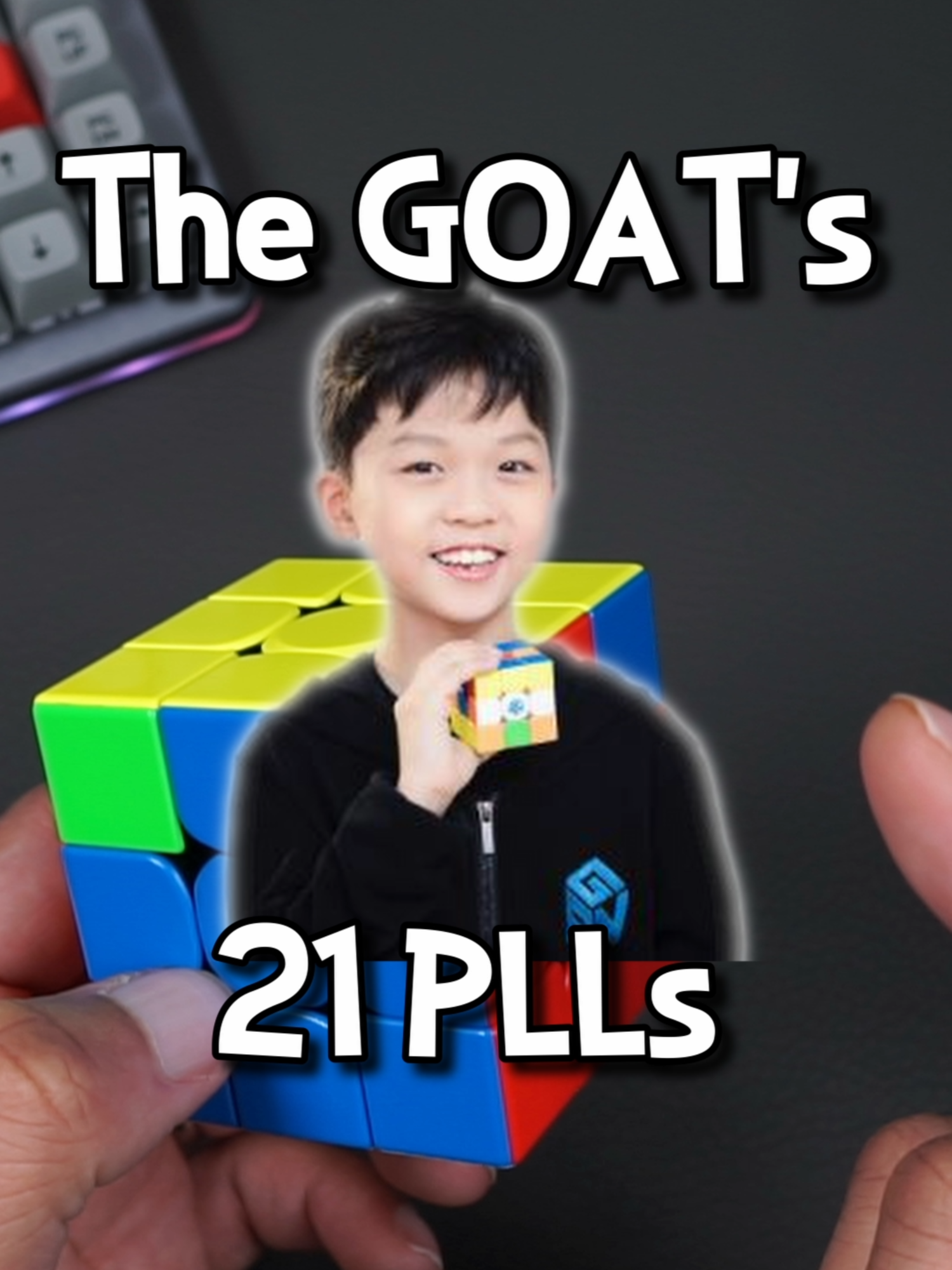 Yiheng Wang Full PLL! This is a beginner guide to FULL PLL using the algorithms that THE GOAT, Yiheng Wang uses.  #RubiksAura #rubikscube #rubixarmy #rubixcube #rubik #cubing #magiccube #Rubiks #3x3 #3x3cube #gan11mpro #gancube #cfop #pll #Jperm #yiheng