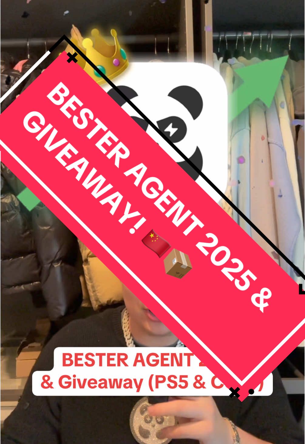 Der BESTE AGENT in 2025 & das GRÖSSTE GIVEAWAY! (PS5, codes & mehr) #fyp #cnfans #cnfanshaul #candor #fashion