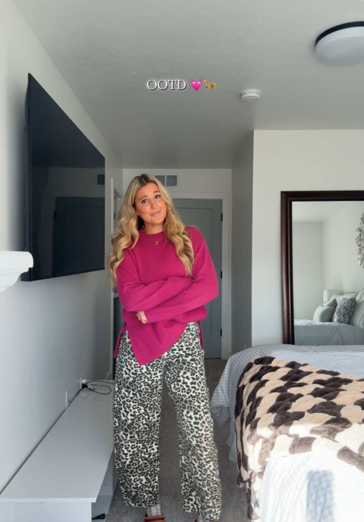 Outfit of the day! #OOTD #cheetahprint 