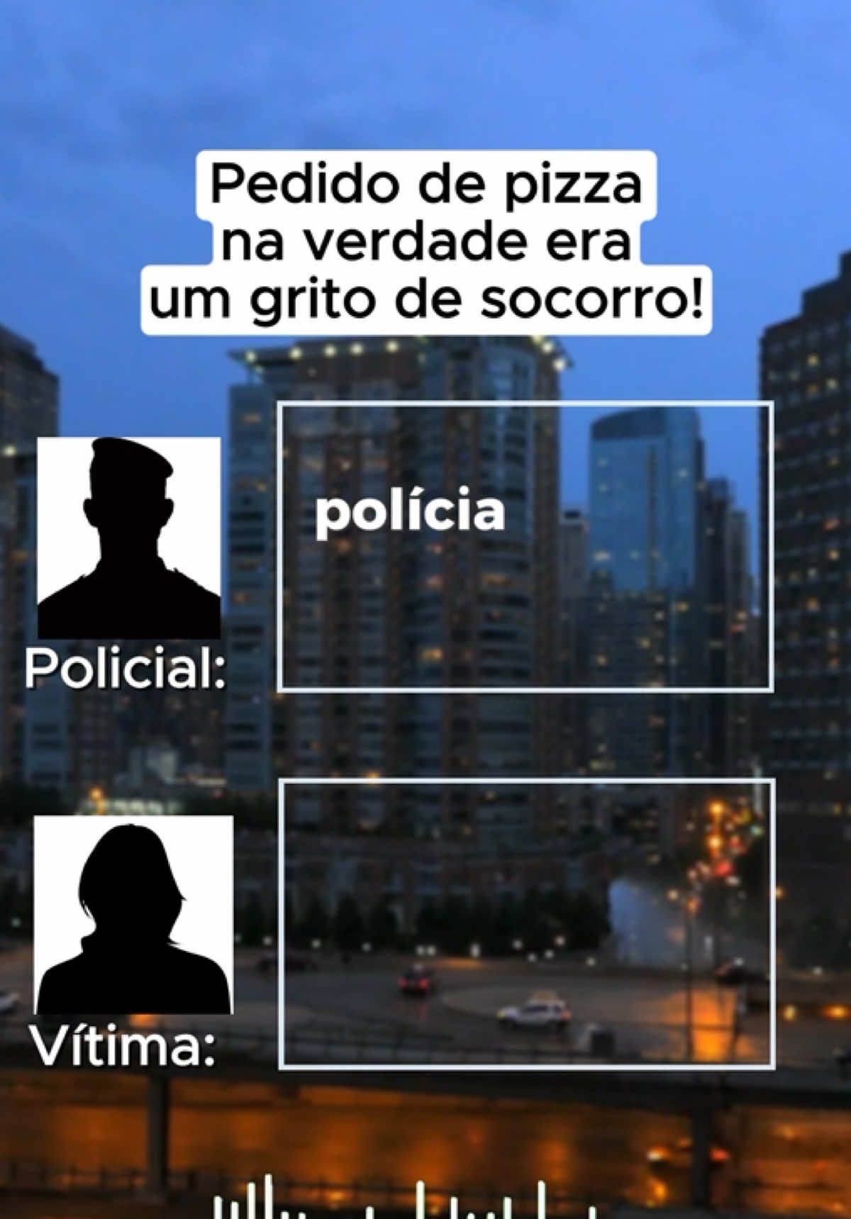 Pedido de pizza na verdade era um grito de socorro #policia #casosdepolicia #chamadaspoliciais #911 #policiamilitar 