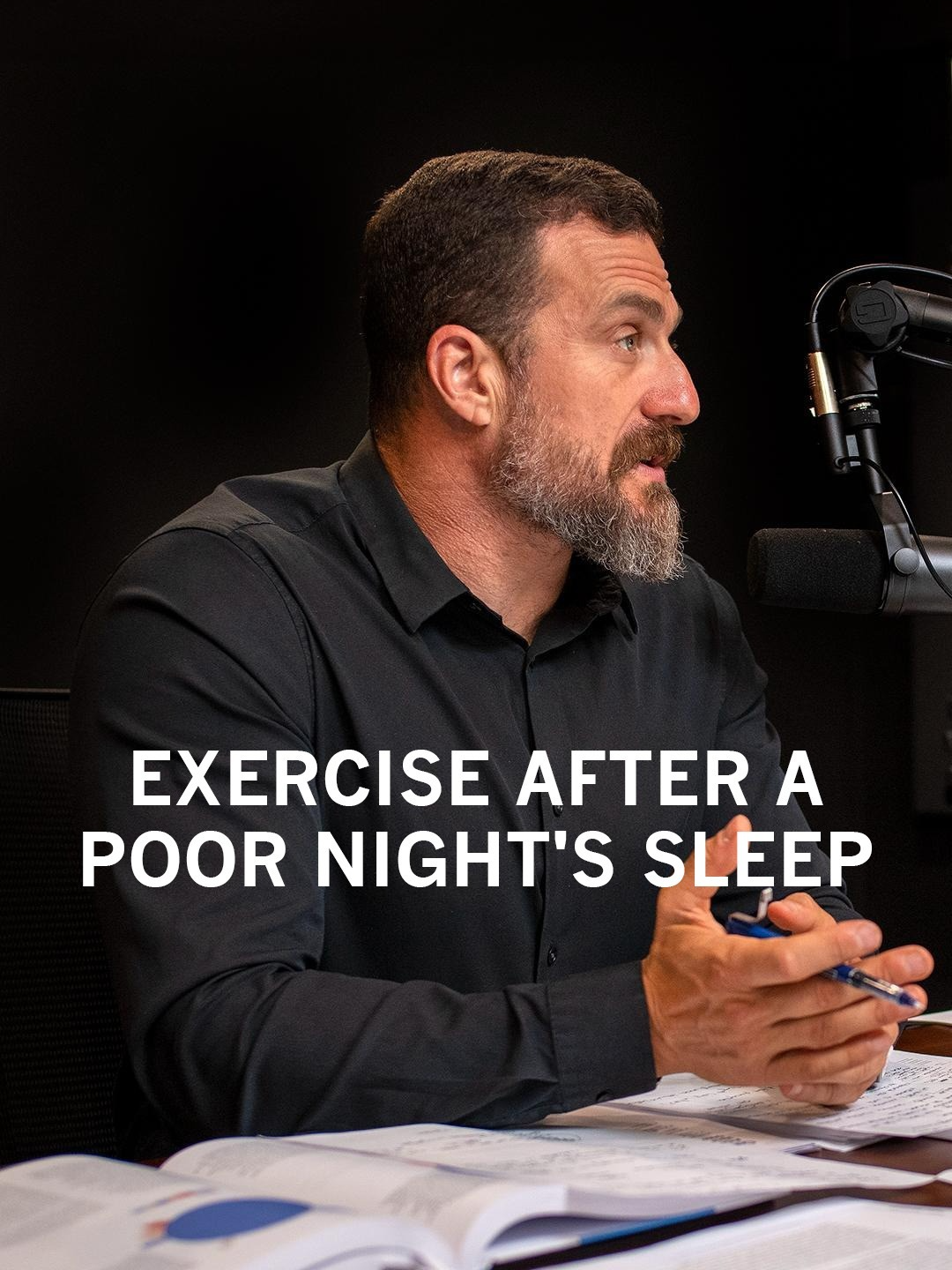 Should You Exercise After a Poor Night’s Sleep?  #hubermanlab #hubermanlabpodcast #exercise #sleep