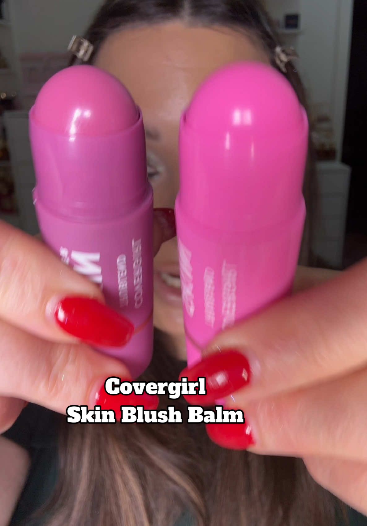NEW Glowy Blush Balms from @COVERGIRL #blushbalm #blush #blushreview #affordablemakeup #ultafinds #blushtutorial 