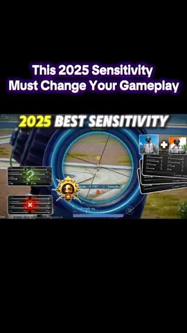 2025 Best Pubg Sensitivity For Every Player.  Sensitivity You need 🤫 #pubg #pubgsensitivity #pubggamer #2025bestsensitivity 