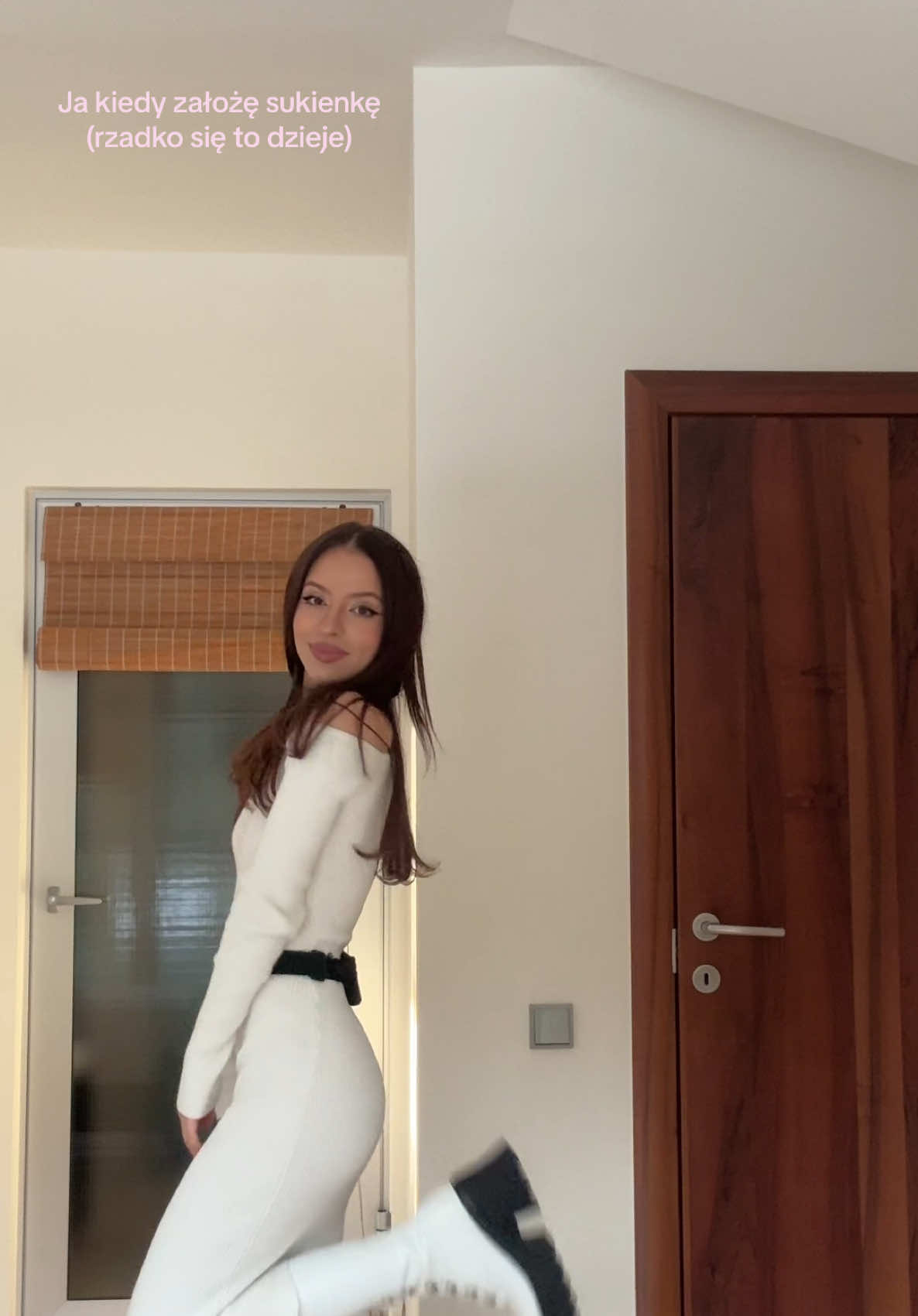 Wyjątkiem są wakacje jakoś częściej się wtedy ubiera 