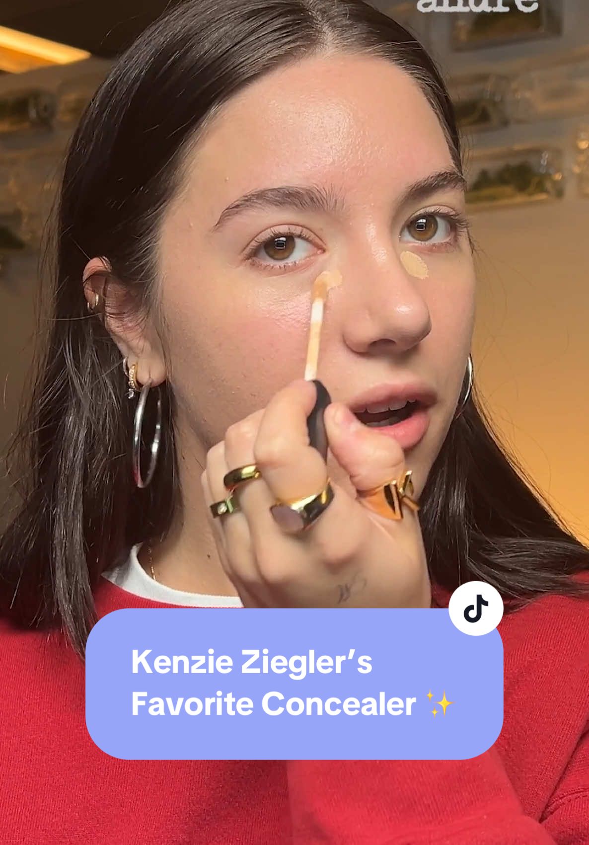 Testing out the #NARS Radiant Creamy Concealer is almost like a rite of passage, and for some of us like @kenzie, it's become a staple in our beauty routines ✨ Tune in to get a glimpse of her 10-minute beauty routine, and head to the link-in bio to watch the full video! #allure #mackenzieziegler #kenzie #kenzieziegler #grwm #beautytips #beautyroutine #beautytutorial