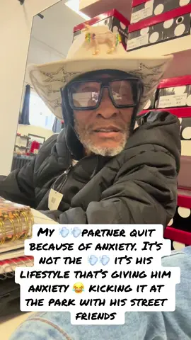 Calvin says he quit shhmokin because of his anxiety but he stays hanging out with the bums at the park. I don’t think it’s the 💨💨 #fyp #denver #fypdenver #denvercolorado #viraltiktok #oldpeople #calvin #rinoartdistrict #nellybernal 