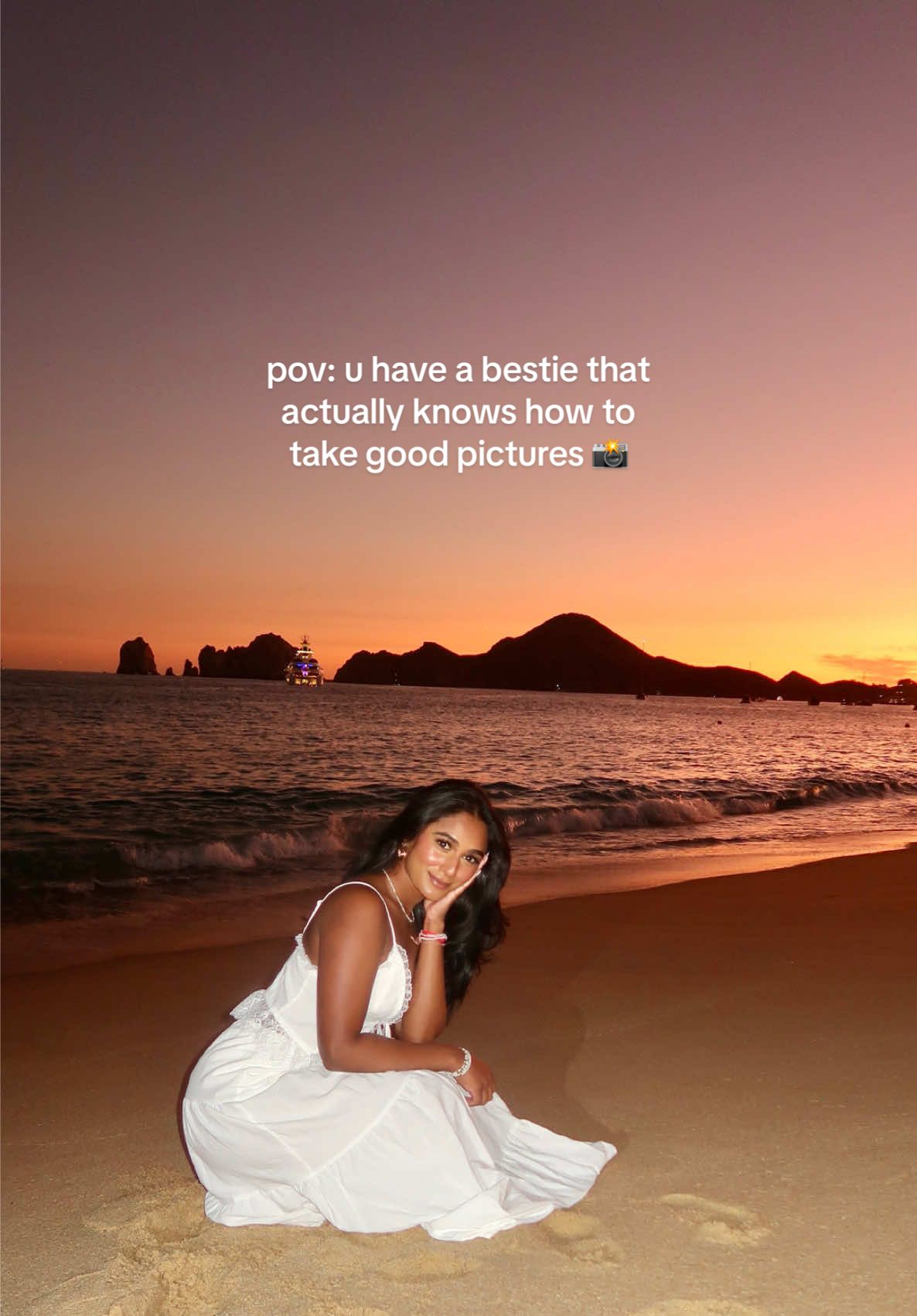 my ig is her portfolio   #photoshoot #cabo #beach #sunset #canon #besties #tamil 