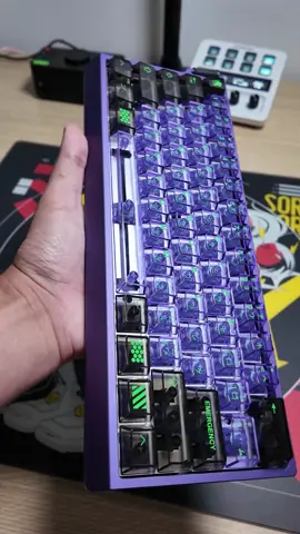 EL TECLADO de EVANGELION #techtok #fyp #teclado #gaming