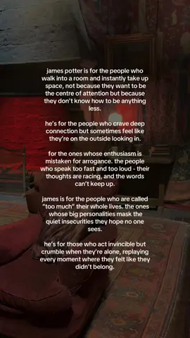 sincerely, a james potter kin #marauders #maraudersera #jamespotter #jamespotterkin #jamespotterkinnie #jegulus 