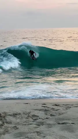 I found the perfect sunset wave 