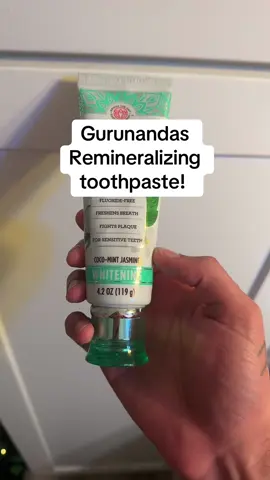 Gurunanda makes the best toothpaste. No wonder it always sells out #gurunanda #toothpaste 