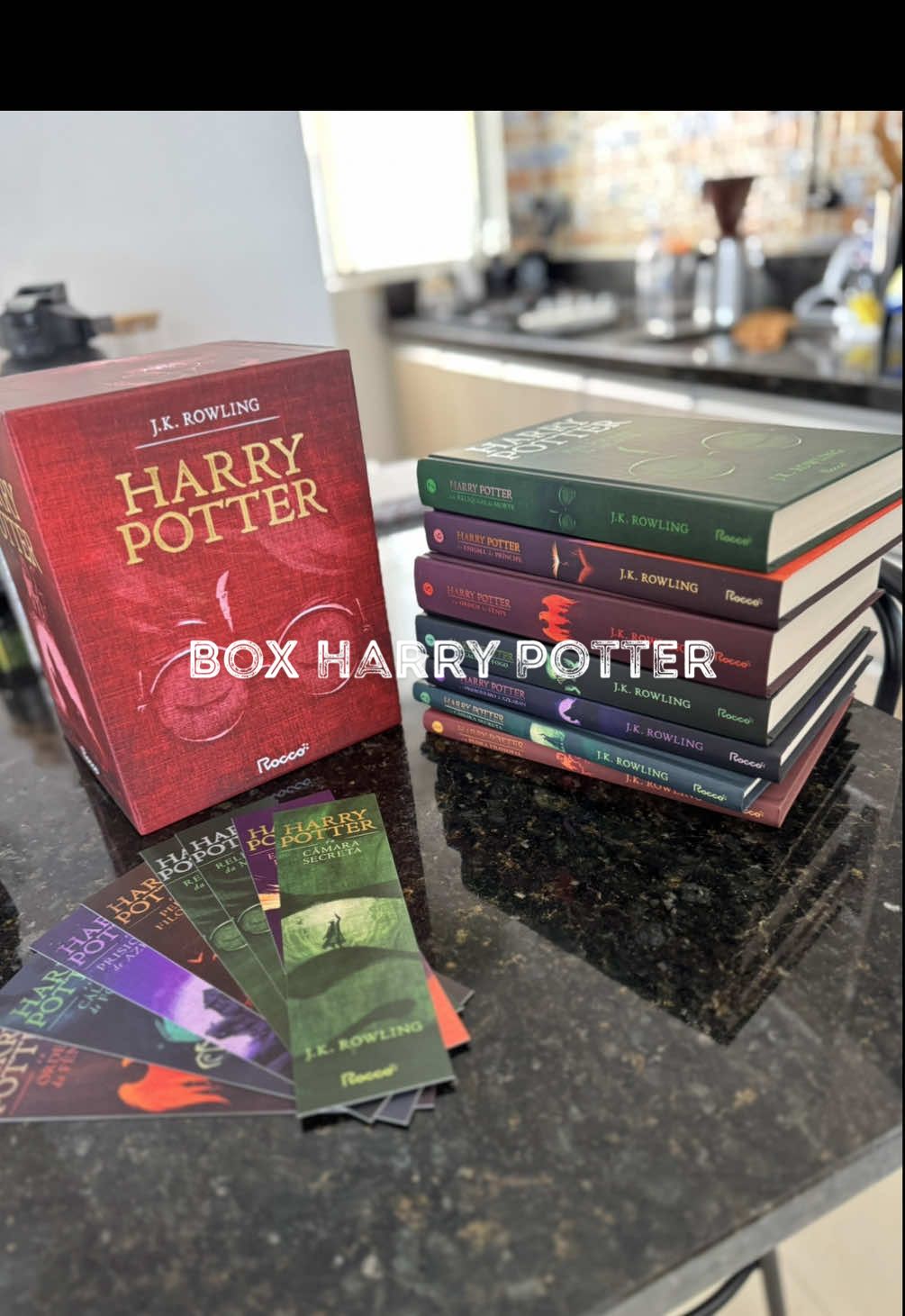 Box Harry Potter de capa dura! Comprinha feita na Amazon  #BookTok #books #booktokbrasil 